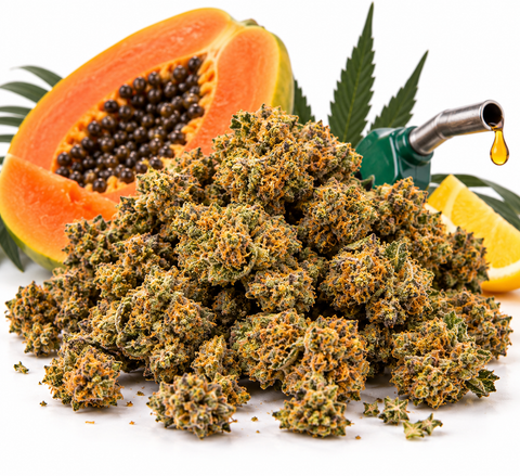 Papaya Diesel glasshouse