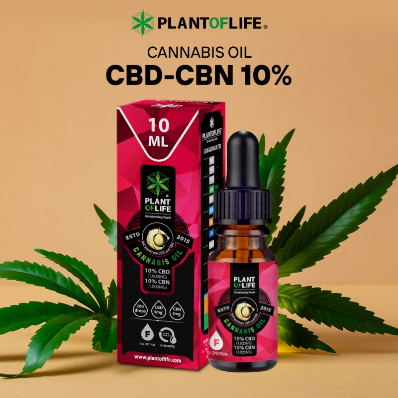 Aceite de CBD 10% + 10% CBN Full Spectrum